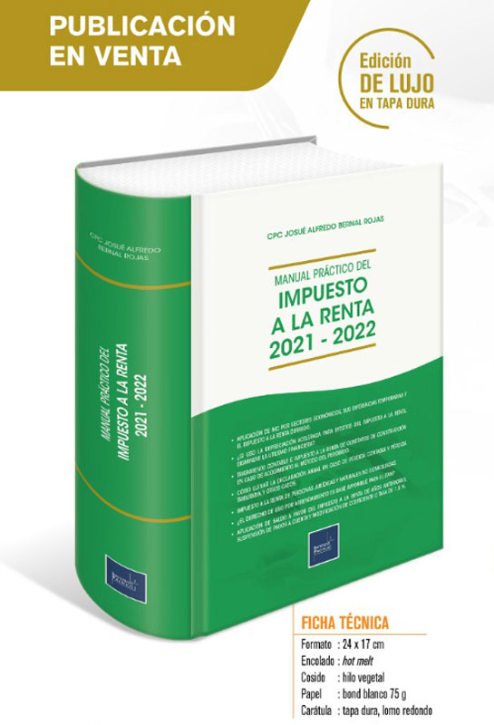 Manual Práctico del Impuesto a la Renta 2021 - 2022