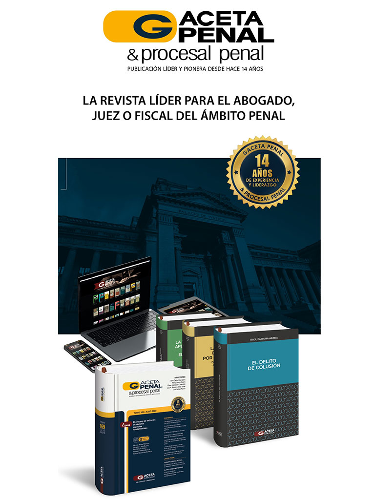 Revista Gaceta Penal 2023 - 2024